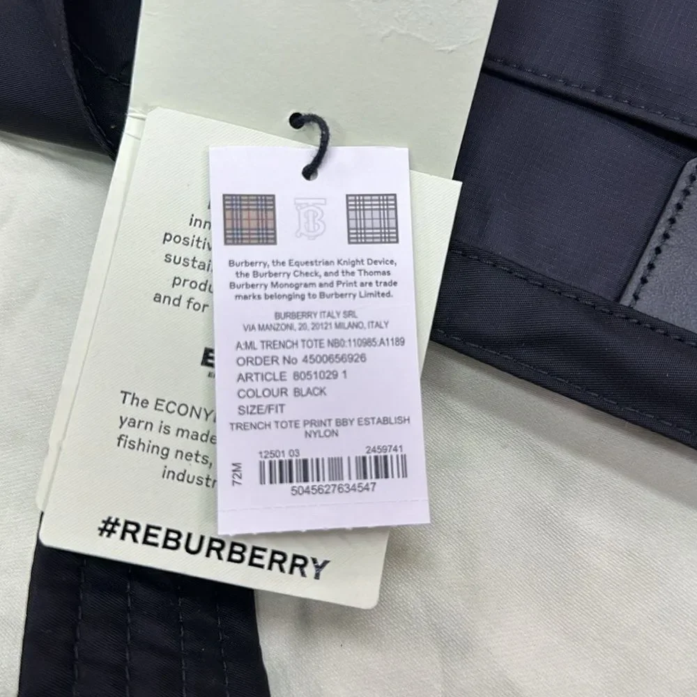 NWT Burberry Tote